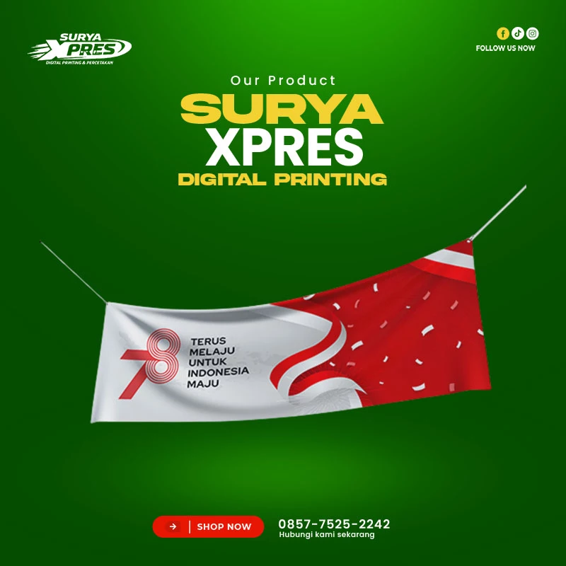 Giant Banner Backdrop Flexy Cina 280gr