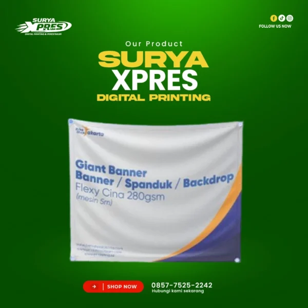 Jumbo Banner Flexy Cina 280gsm
